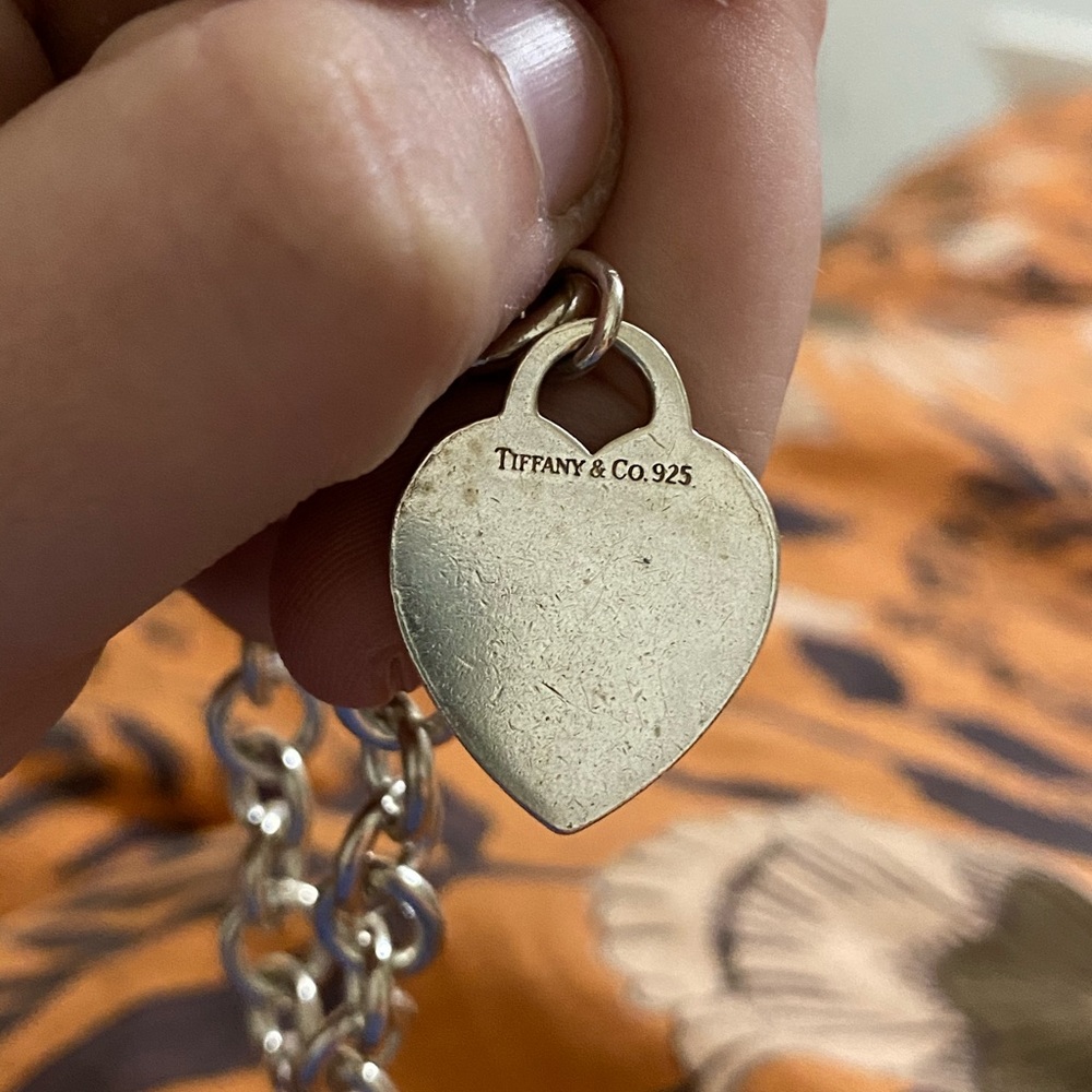 Tiffany& co 925 heart bracelet